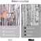 2 Pack 3.3x8.2 Feet Silver Foil Fringe Backdrop Curtains, Tinsel Streamers Birthday Party Decorations, Fringe Backdrop for Graduation, Baby Shower, Happy New Year, Disco Party